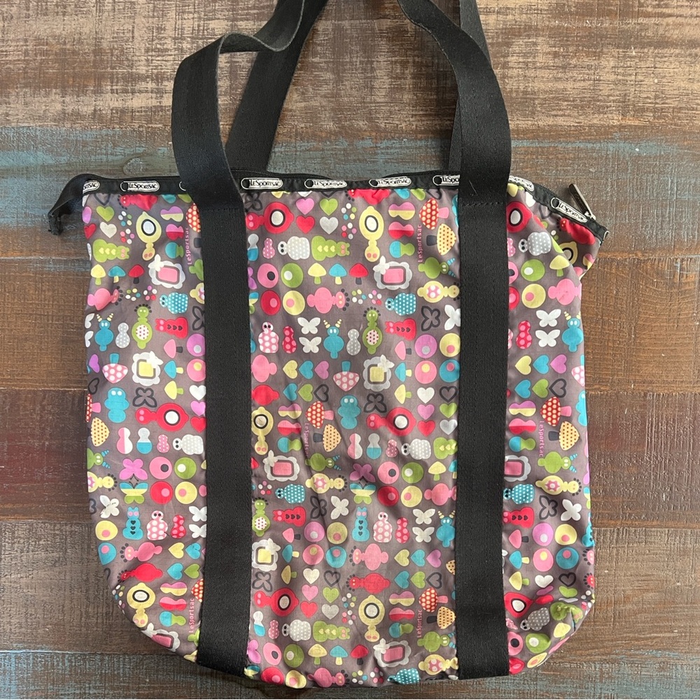 Vintage Le Sportsac Tote GUC - Picture 8 of 10